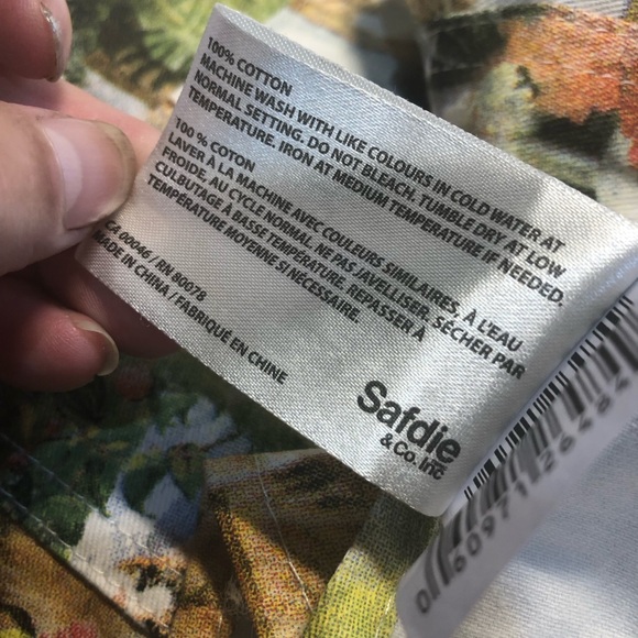 Vintage Cat Apron Safdie & Co cotton , 2 front pockets, pets at home collection - Picture 13 of 14